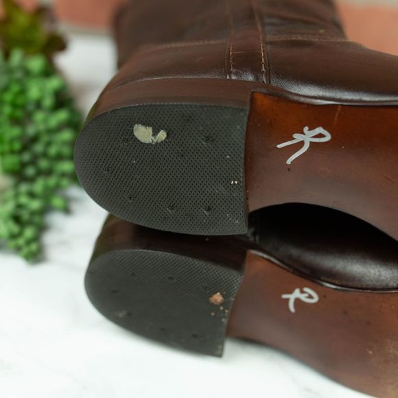 Justin 3737 Riding Boots Brown 6 - Picture 6 of 6